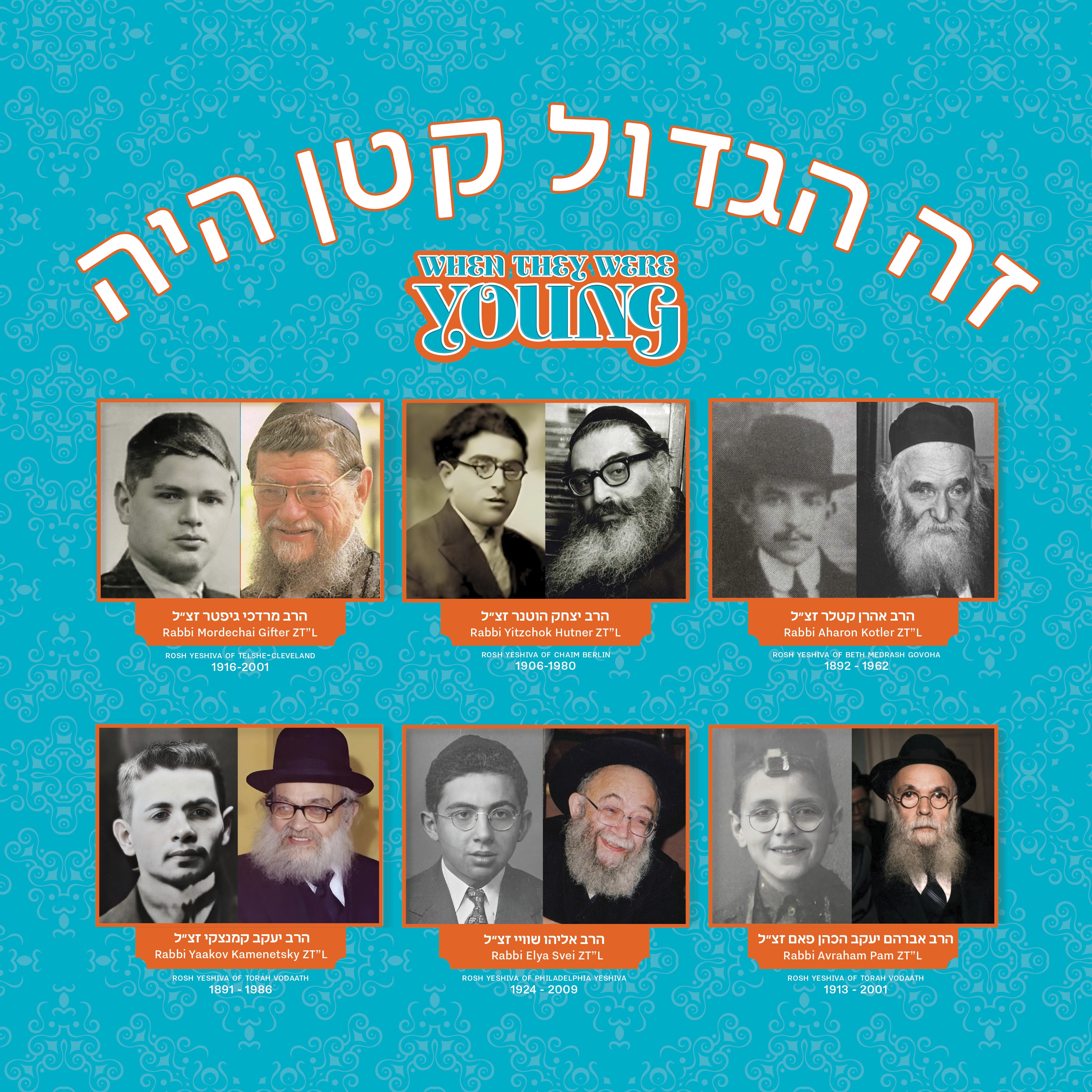 When They Were Young- Succos Decoration